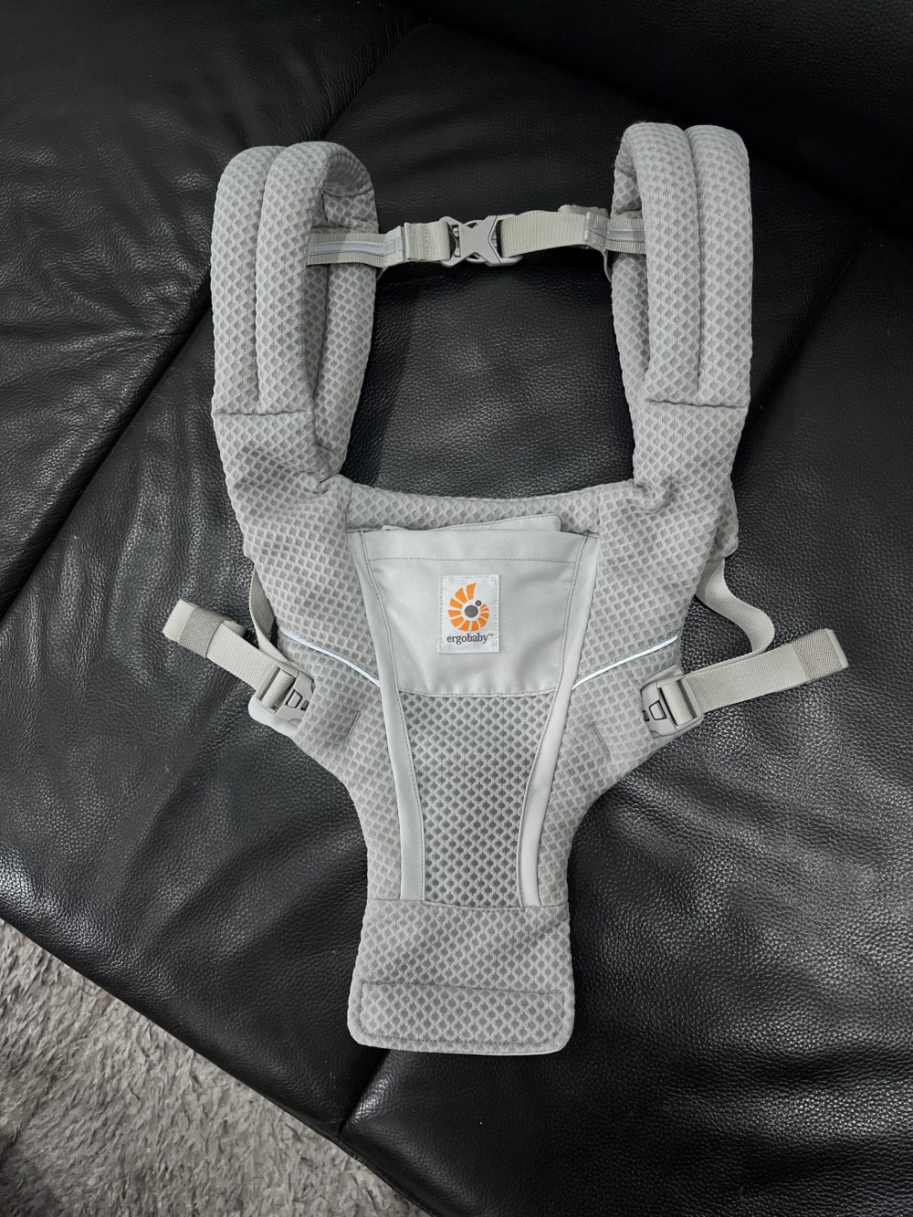 Địu Ergobaby Alta Hip Seat, Pearl Grey (4→48m~5.5→20.4kg) - Ảnh 3
