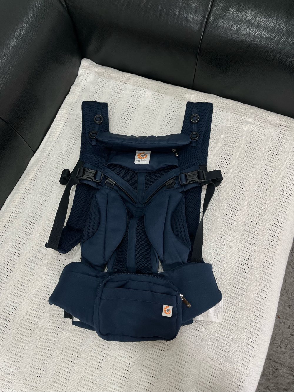 Địu cho bé Ergobaby Omni 360 Cool Air Mesh, Midnight Blue (size: 3kg2→20kg~ 0→48m) - Ảnh 6