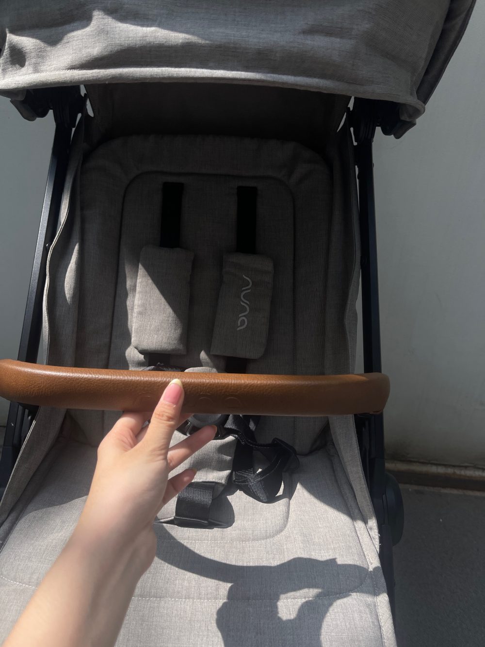Xe đẩy Nuna trvl màu xám khung đen (size: 0m->22kg) - Ảnh 14