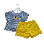 Bộ thun ngắn cho bé Tutto Piccolo( size: 9->12m)