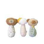 Set 3 đồ chơi cầm tay bóp có tiếng Mothercare