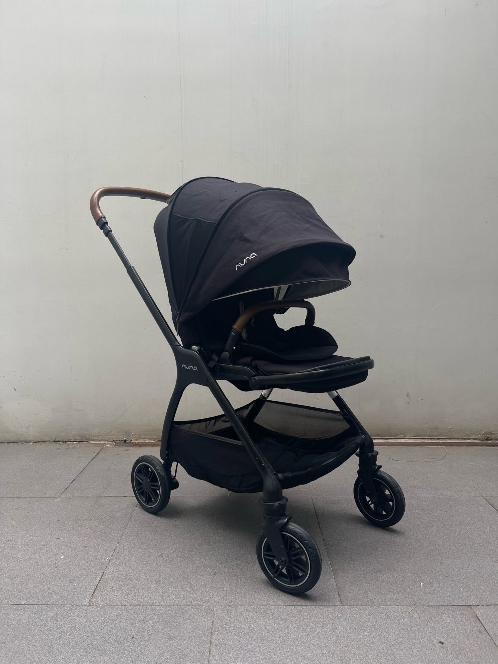 Xe đẩy Nuna Triv màu đen khung đen ( sơ sinh-22kg~4y) - Ảnh 7