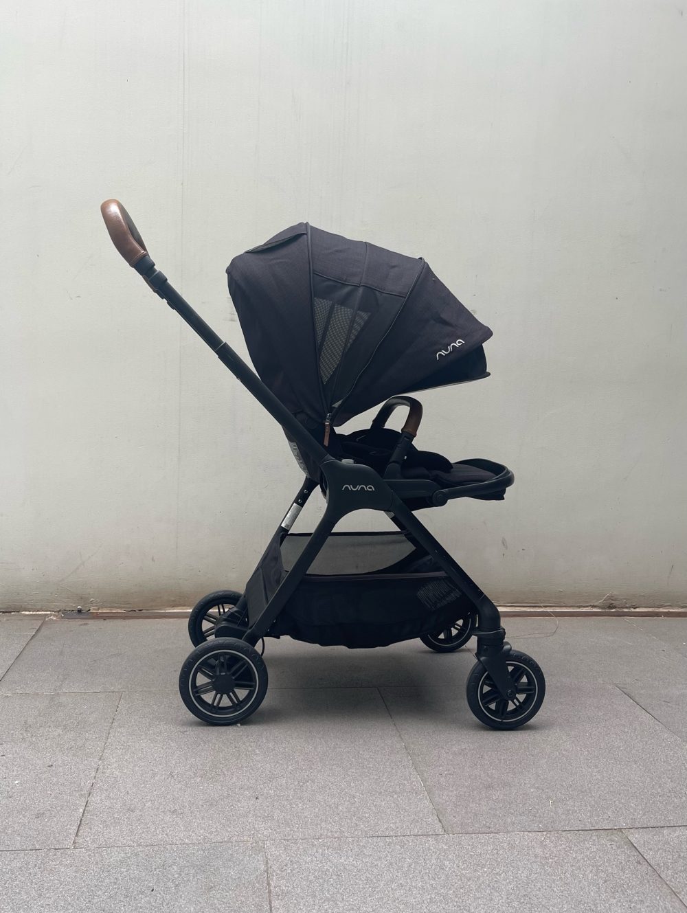 Xe đẩy Nuna Triv màu đen khung đen ( sơ sinh-22kg~4y) - Ảnh 2