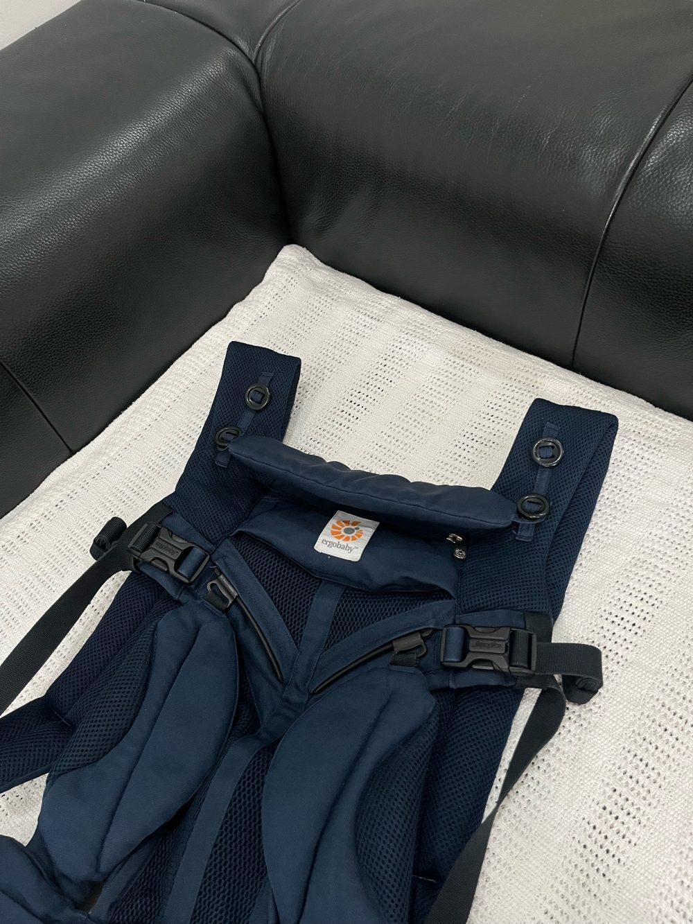 Địu cho bé Ergobaby Omni 360 Cool Air Mesh, Midnight Blue (size: 3kg2→20kg~ 0→48m) - Ảnh 8