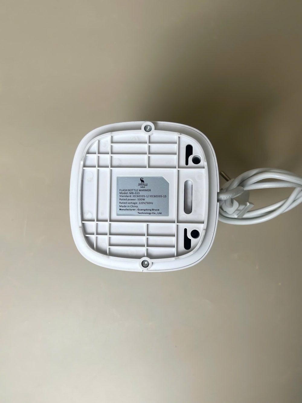 Máy hâm sữa siêu tốc Moaz Bébé MB-033( full box) - Ảnh 9