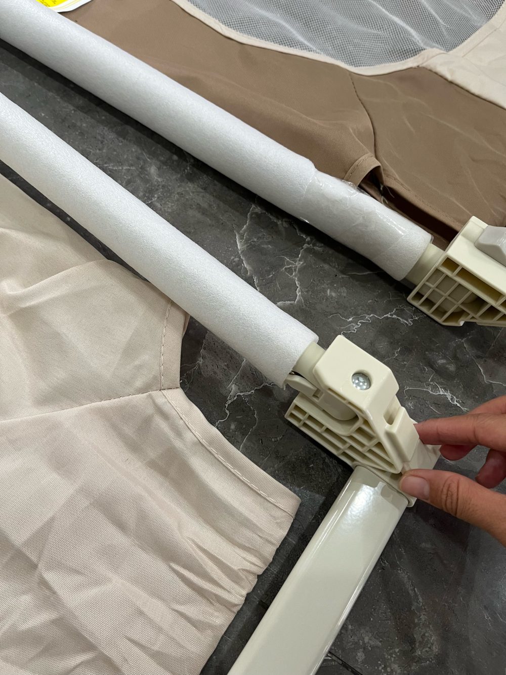 2 thanh chắn giường Pakey màu nâu be (KT: 2mx70cm) - Ảnh 10