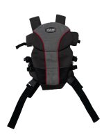 Địu Chicco Ultrasoft màu ghi đen (size: sơ sinh -> 11.4kg)