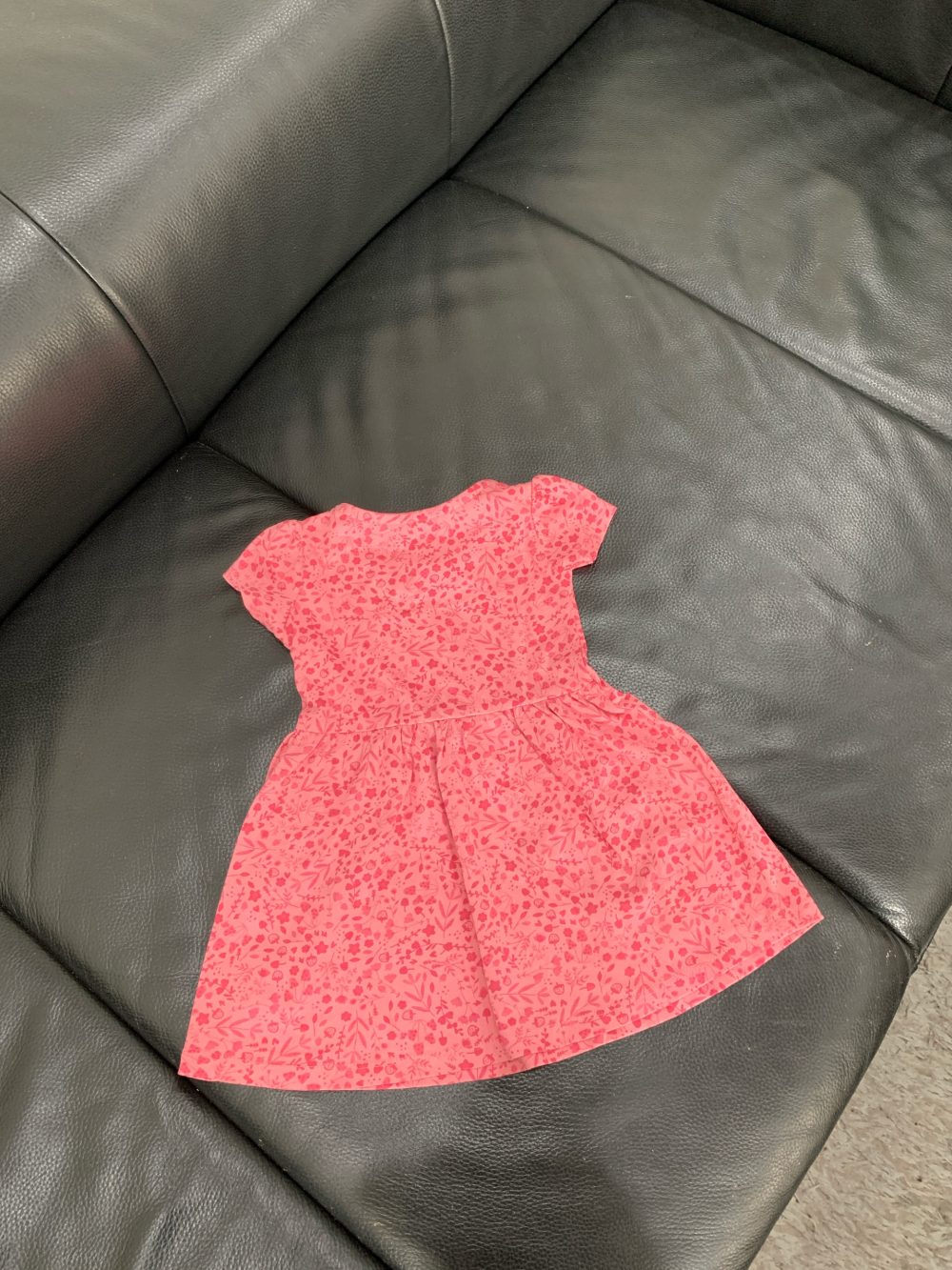 Set váy hoa xoè, body suit Mother Care, Carter's màu hồng, be (9-12m) - Ảnh 4