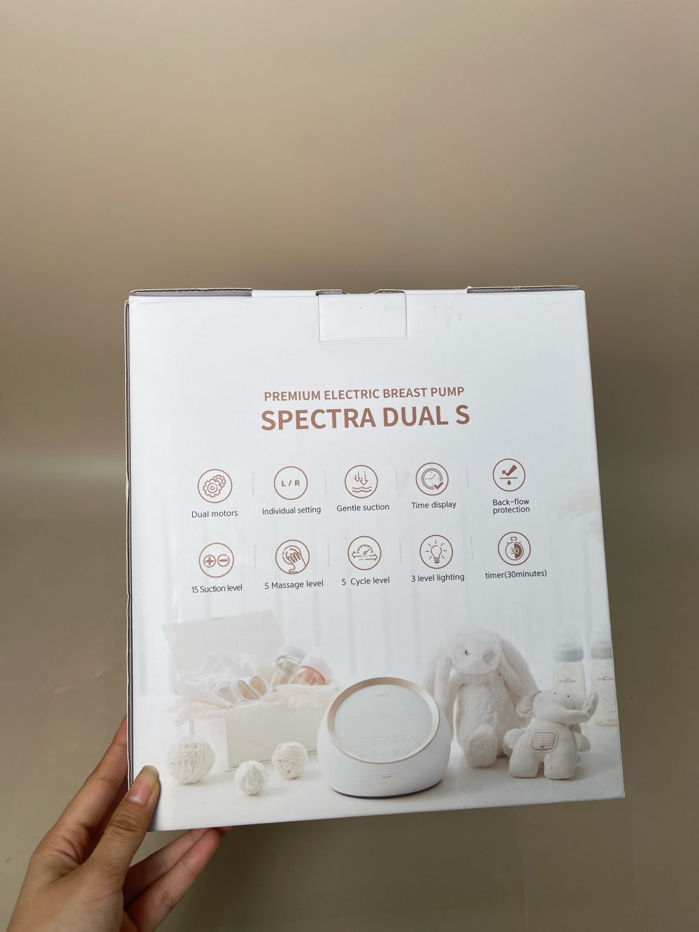 Máy hút sữa Spectra Dual S (full box) - Ảnh 22