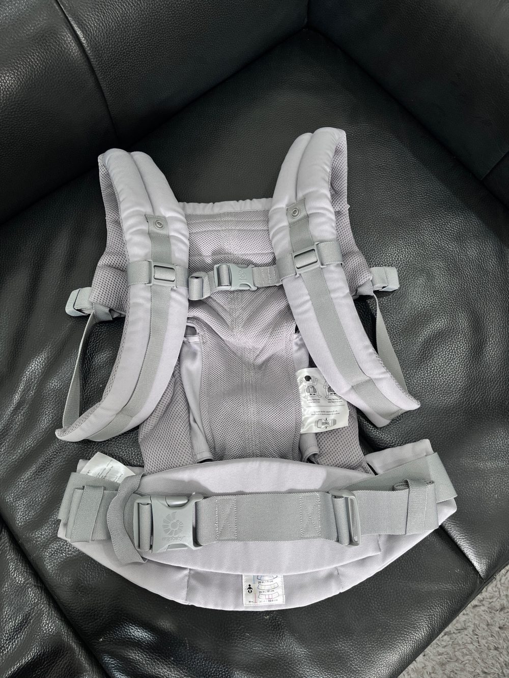 Địu Ergobaby Omni 360 airmesh màu xám (0→4y, 3.2-20kg) - Ảnh 19