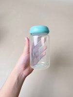 Bình giữ lạnh sữa mẹ di động Momcozy màu xanh size 22oz (no box) - Ảnh 7
