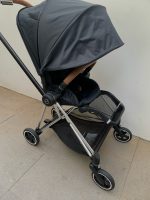 Xe đẩy Cybex Mios 2 màu xanh đen khung bạc ( sơ sinh-22kg~4y) - Ảnh 5