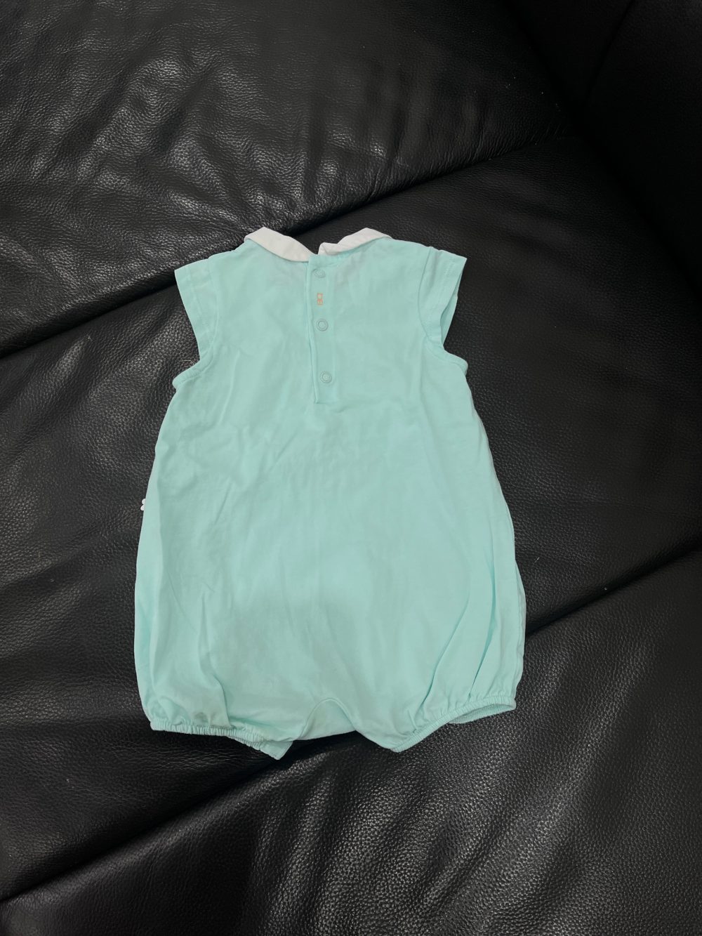 Set 2 bộ bodysuit Ralph Lauren và Obaibi màu xanh, trắng (size: 12m) - Ảnh 10