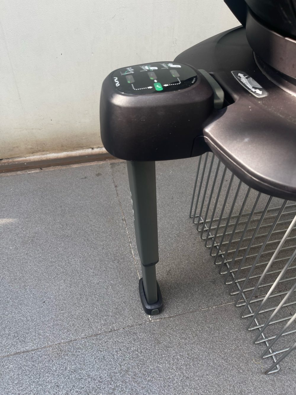 Ghế ngồi ô tô Nuna told next màu xám và base next ( size: sơ sinh-> 25kg) - Ảnh 9