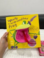 Set 2 cuốn sách rối tay Wendy the Wide-mouthed Frog và Je’aime - Ảnh 8