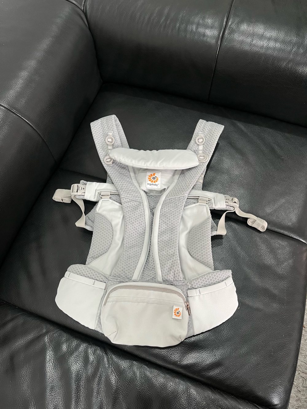 Địu cho bé Ergobaby Omni Breeze, Pearl Grey ( size: 3kg2->20kg~ 0->48m) - Ảnh 2