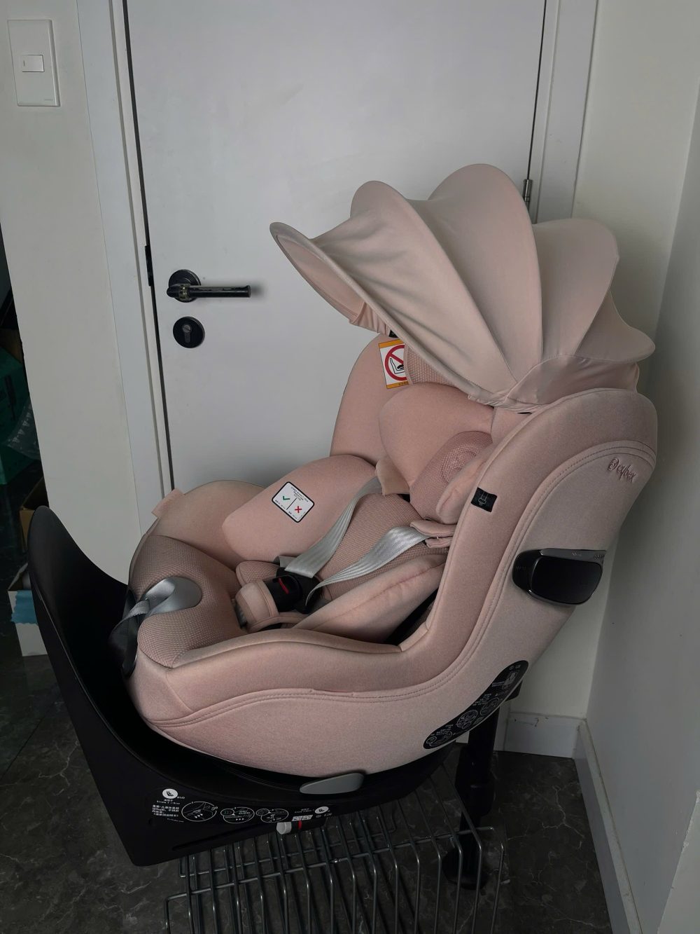 Carseat Cybex Sirona plus kèm base isofix (màu hồng) - Ảnh 9