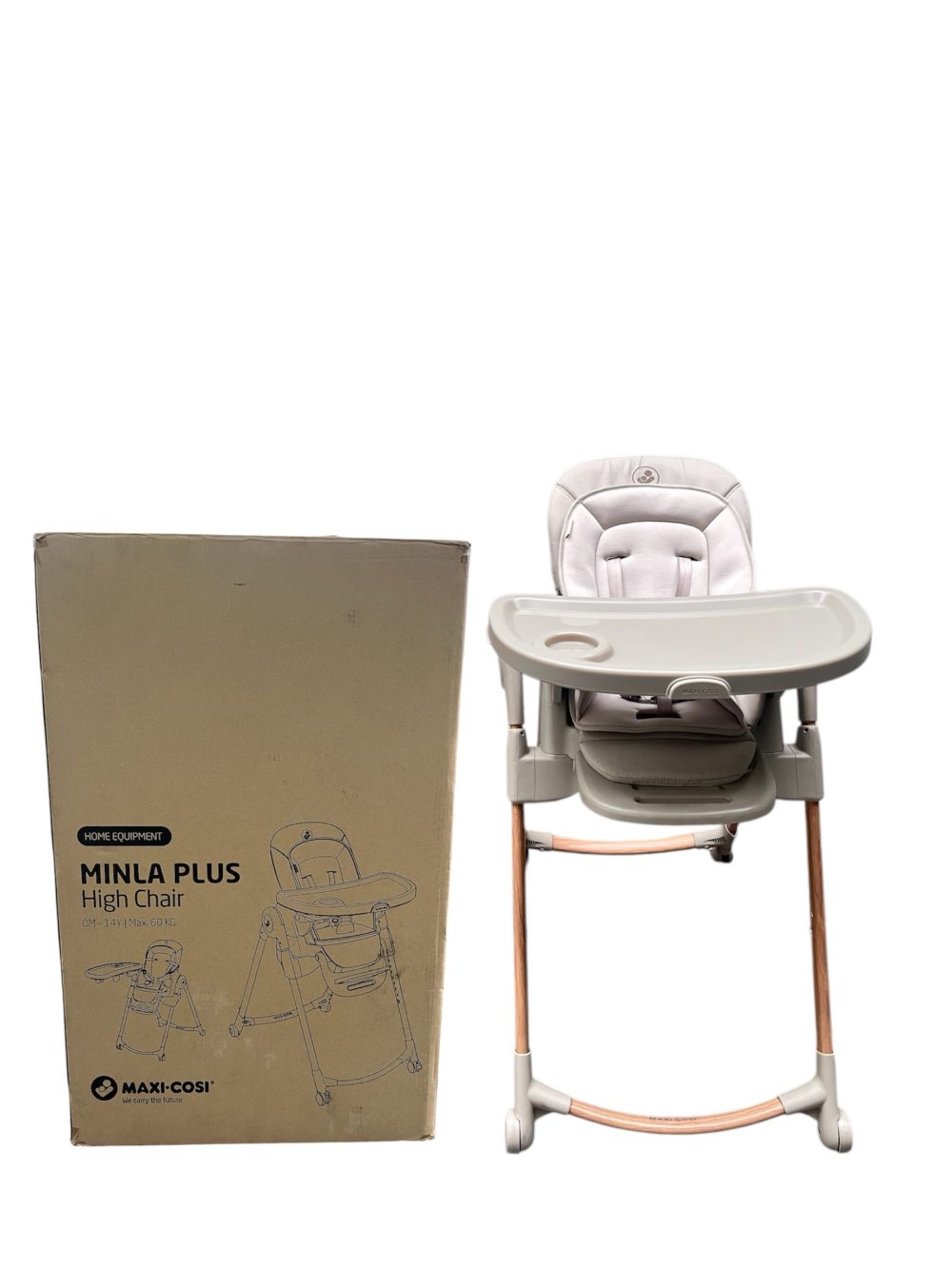 Ghế ăn cho bé Maxi-Cosi Minla Plus, Elegance Beige ( size: Sơ sinh -> 60kg), full box - Ảnh 1