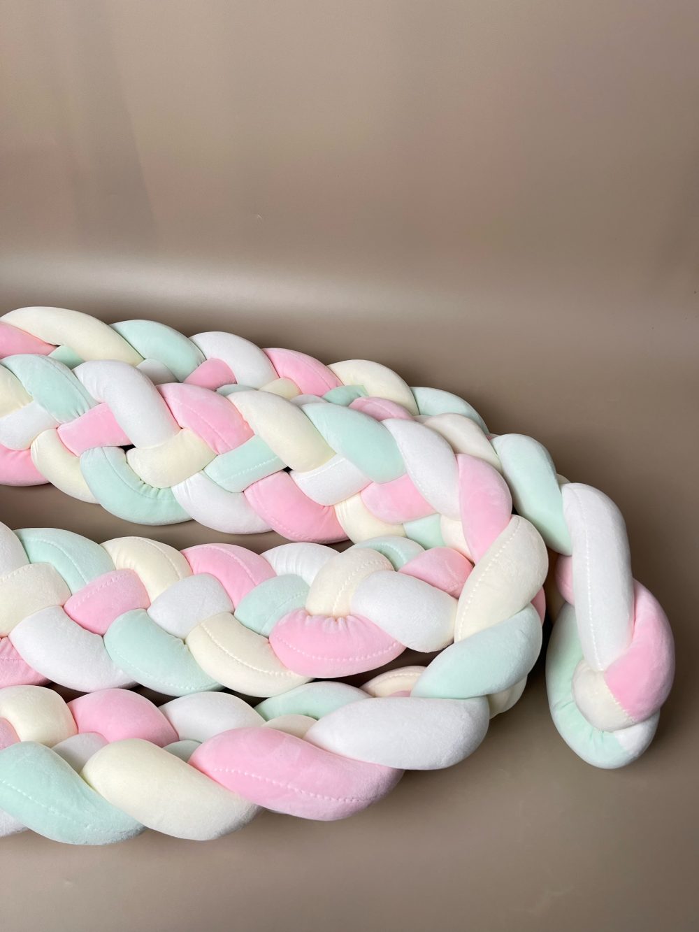Quay cũi xoắn sợi màu pastel ( size: 3m6) - Ảnh 1