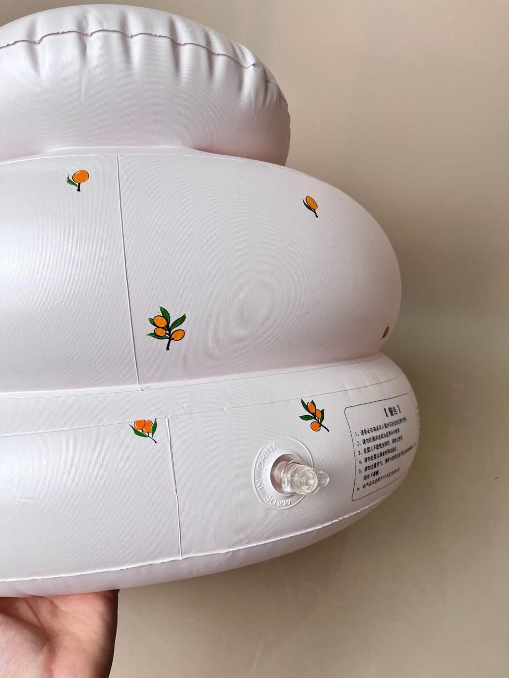 Ghế hơi tập ngồi màu hồng (size 3→36m) - Ảnh 9