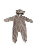 Sleepsuit lông cừu có mũ tai gấu Gap Baby màu nâu (size 12→18m)