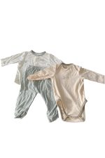 Set bộ tay dài và bodysuit Nous (size: 0->3m)