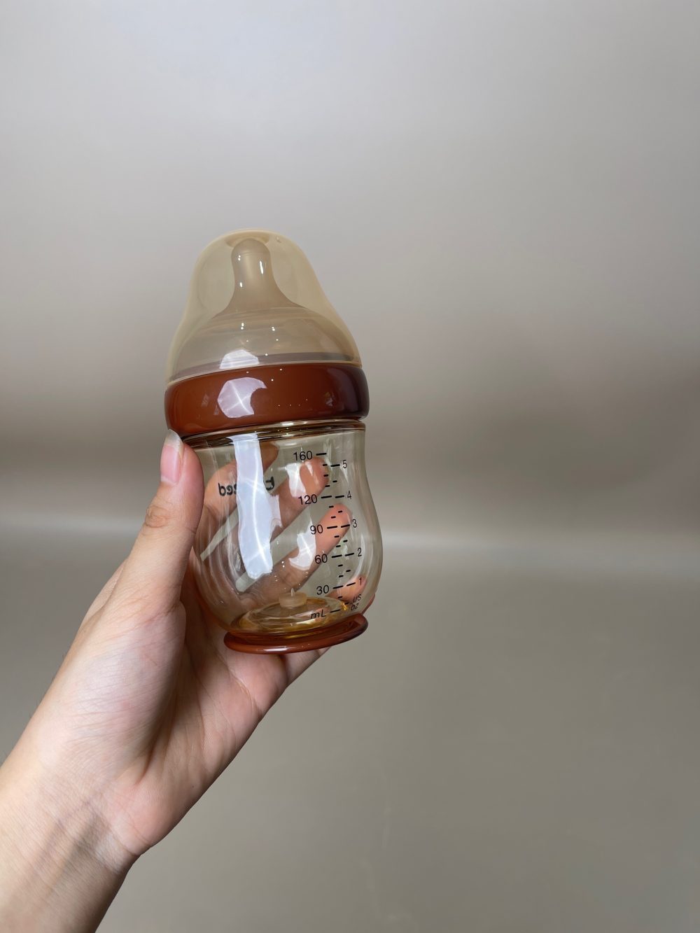 Bình sữa Thyseed PPSU cổ rộng 160ml (1-2m) - Ảnh 8