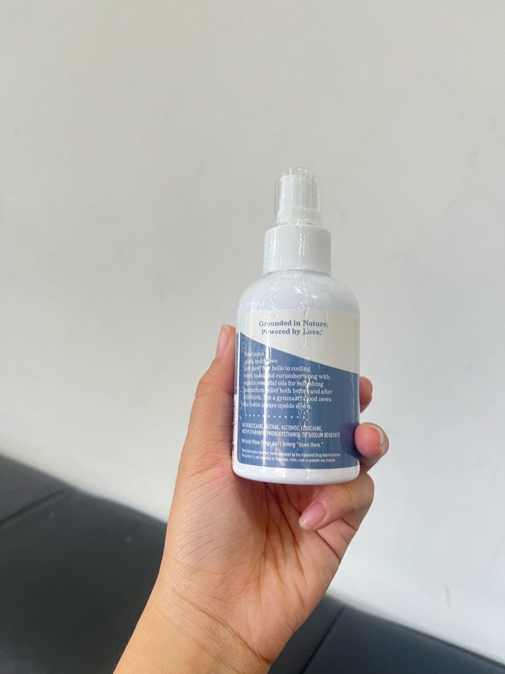 Xịt giảm đau tầng sinh môn Earth Mama 120ml ( nguyên seal, HSD: 5/6/2027) - Ảnh 2
