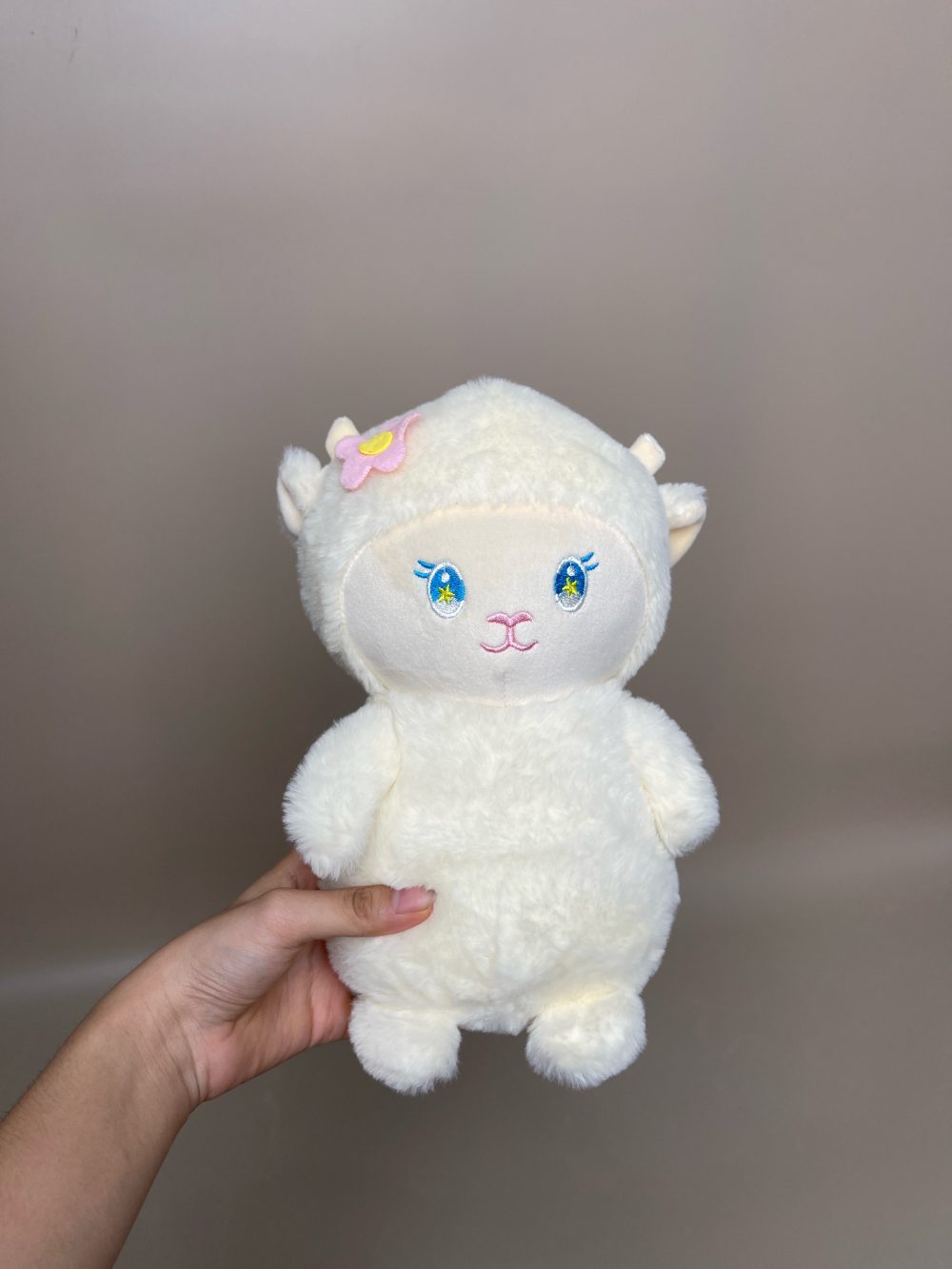 Set 3 gấu bông cừu, thỏ tai dài, vịt lười - Ảnh 3