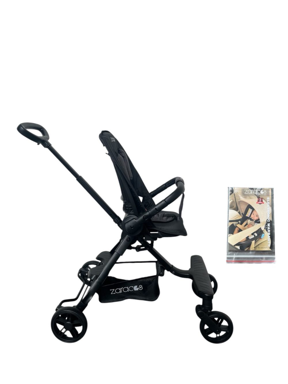 Xe đẩy Zaracos Aleron màu đen ( size: 6m-> 5y, tối đa 25kg) - Ảnh 1