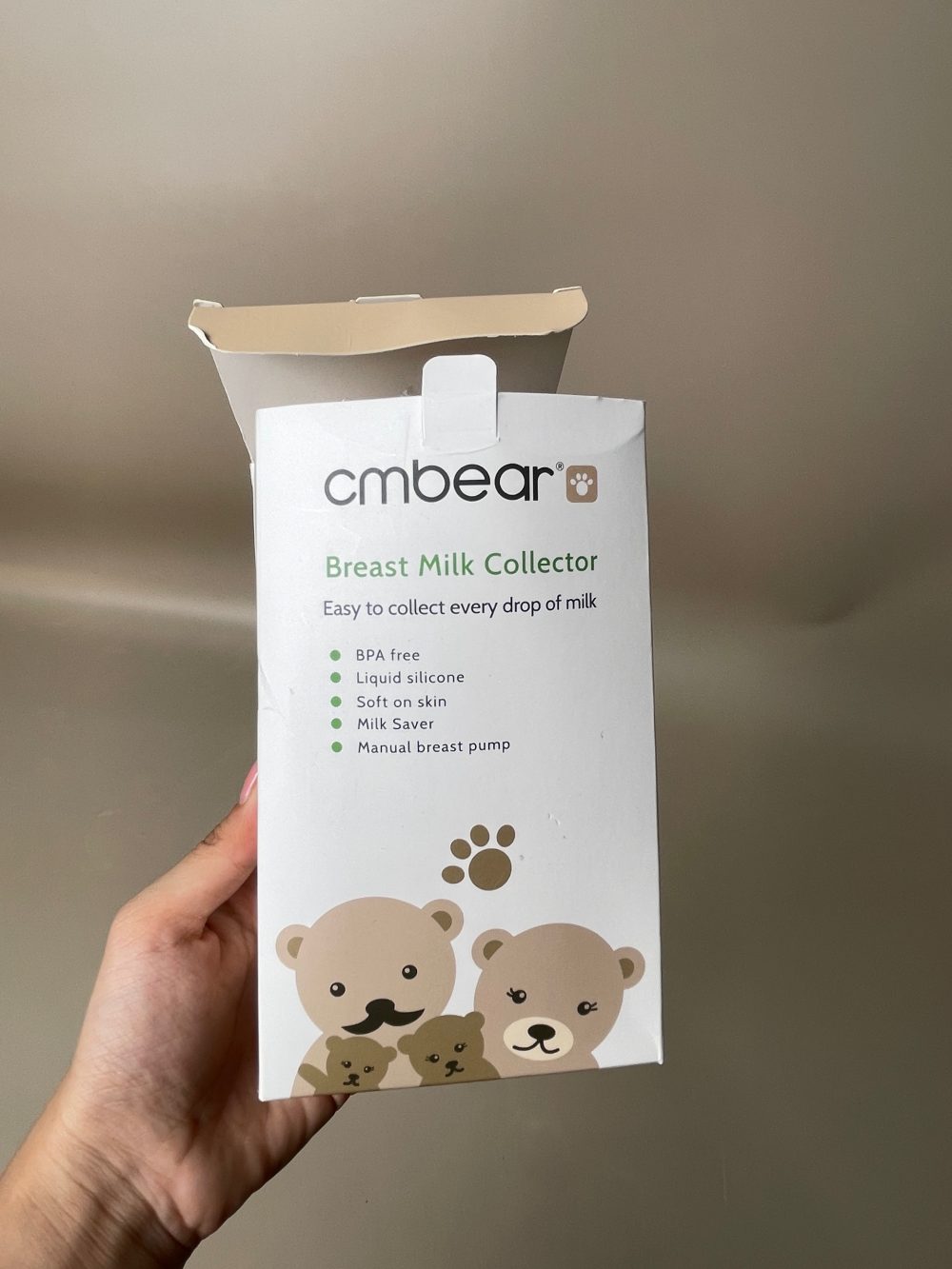 Set 2 món núm trợ ti Emoo, phễu hứng sữa Cmbear - Ảnh 17