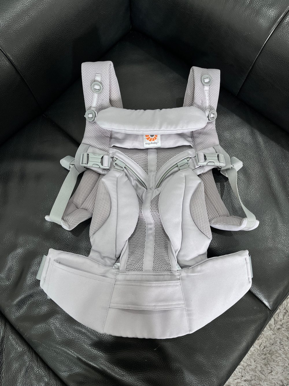 Địu Ergobaby Omni 360 airmesh màu xám (0→4y, 3.2-20kg) - Ảnh 13