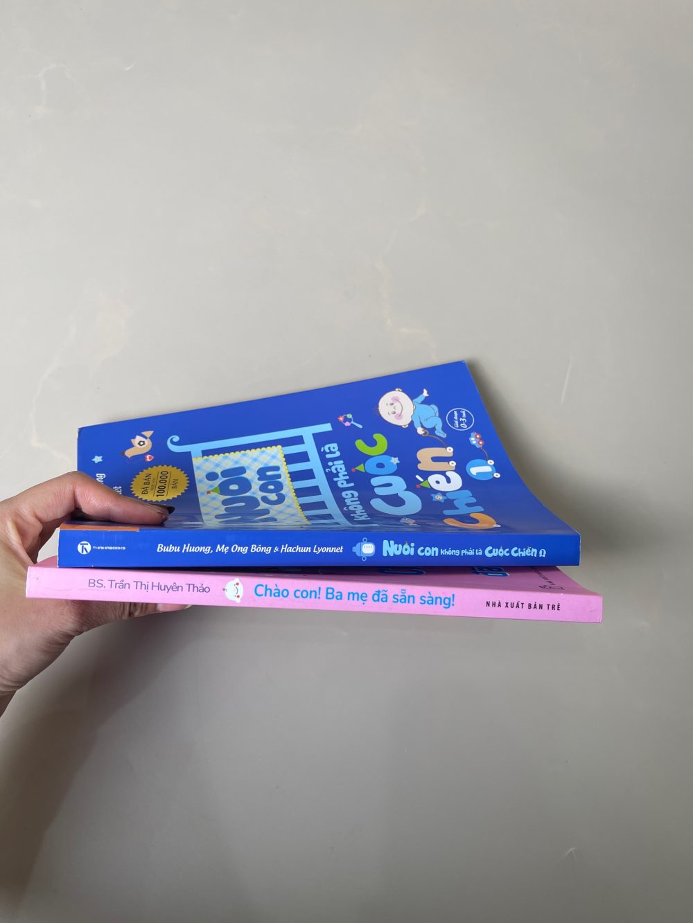 Set 2 sách Chào con ba mẹ đã sẵn sàng và Nuôi con không phải là cuộc chiến 1 - Ảnh 3