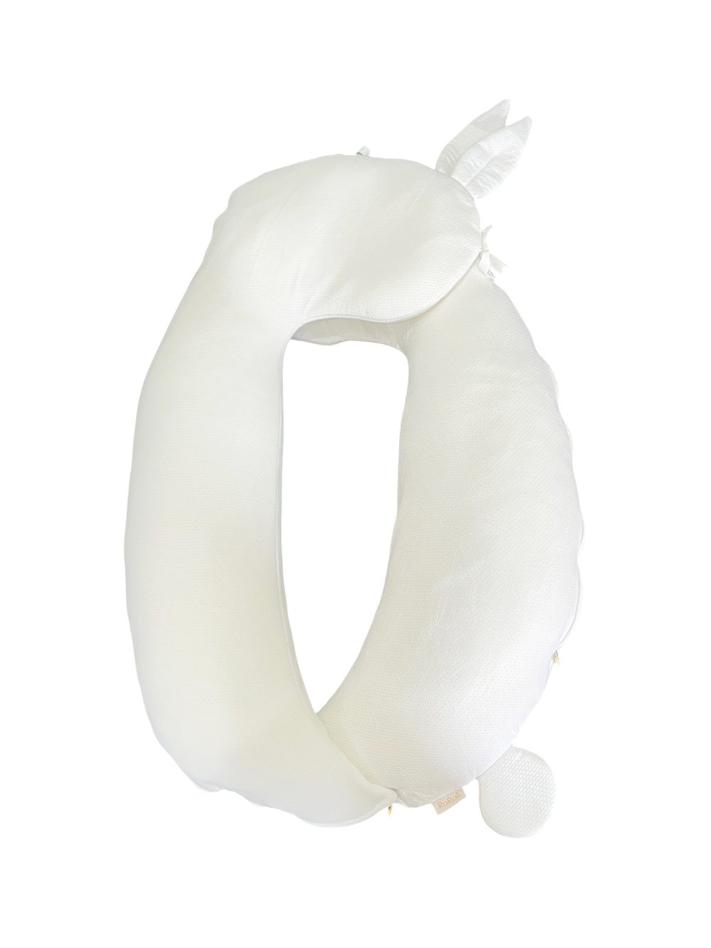 Gối thỏ Raras vải bamboo màu trắng ( size: 2m→2y) - Ảnh 1