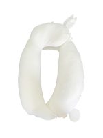 Gối thỏ Raras vải bamboo màu trắng ( size: 2m→2y)