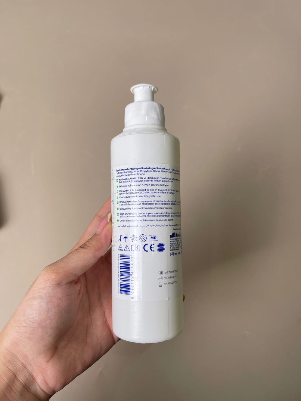 Máy đo tim thai Jumper màu xanh( Còn bh, full box) kèm gel - Ảnh 15