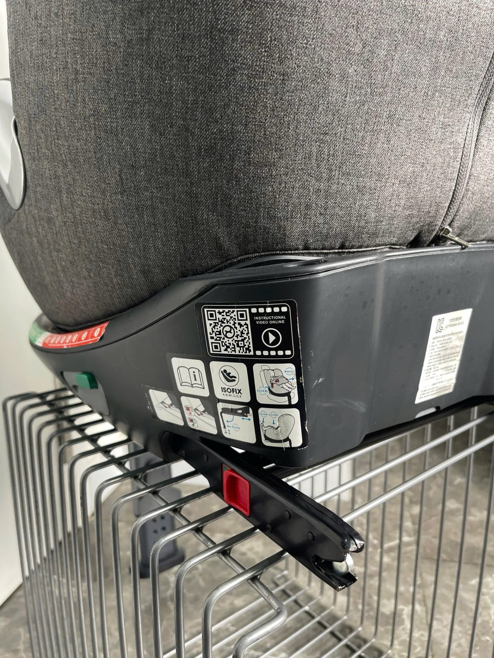 Ghế ngồi ô tô Cybex Sirona màu grey - Ảnh 3