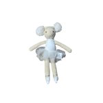 Búp bê múa ba lê bằng vải nhung Albetta