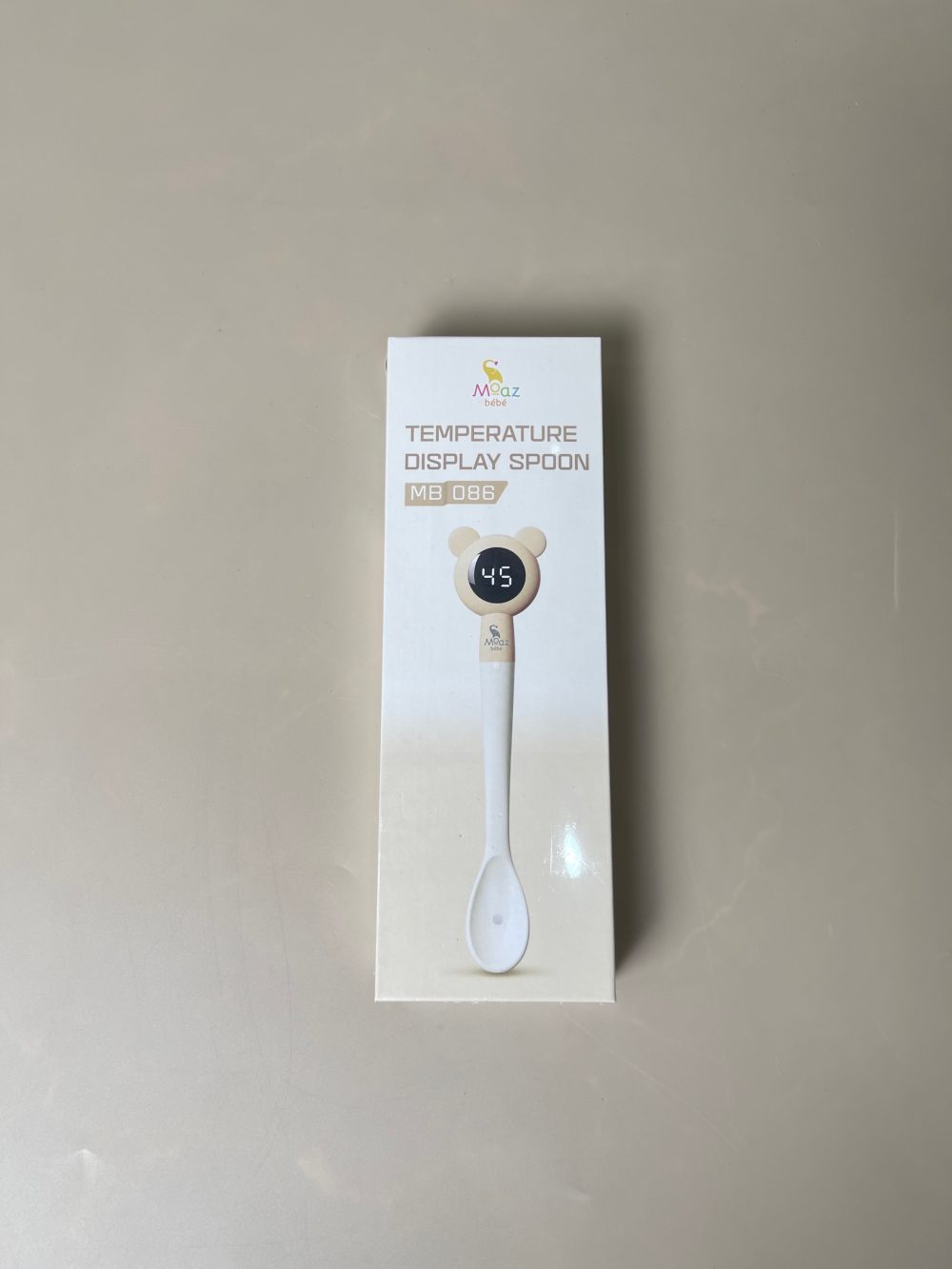 Thìa ăn dặm cảnh báo nóng Moaz BéBé MB-086 (Full box) - Ảnh 3