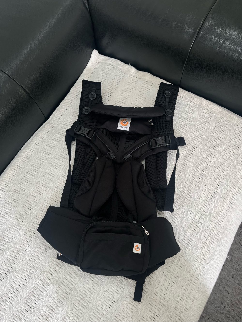 Địu Ergobaby Omni 360 Cool Air Mesh, Onyx Black ( Size: 3.2->20kg ~ 0->48m) - Ảnh 4