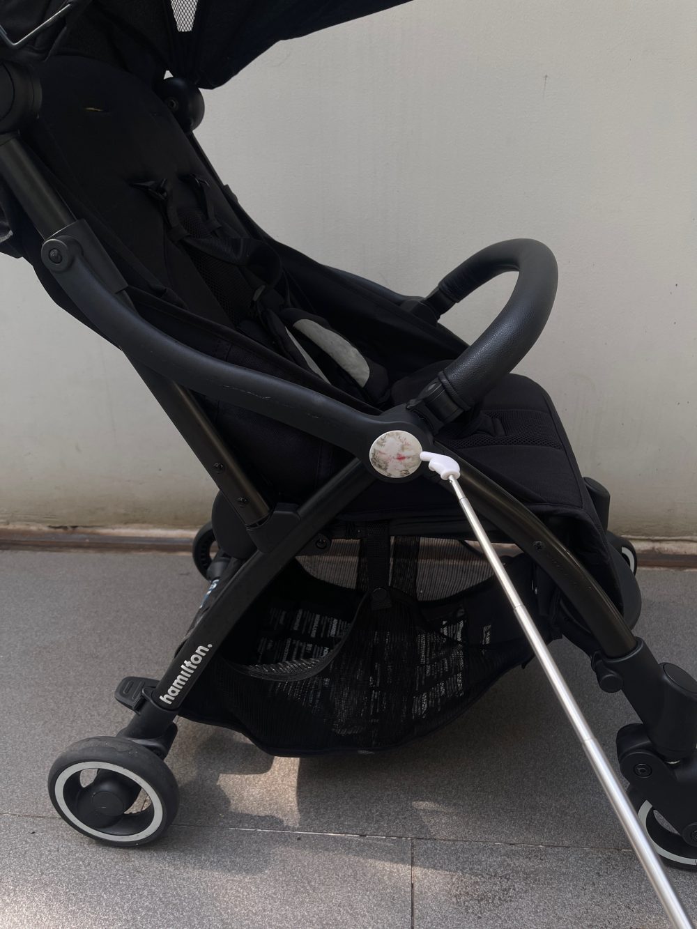 Xe đẩy Hamilton X1 plus màu đen (size: 0m->4y, tối đa 20kg) - Ảnh 7