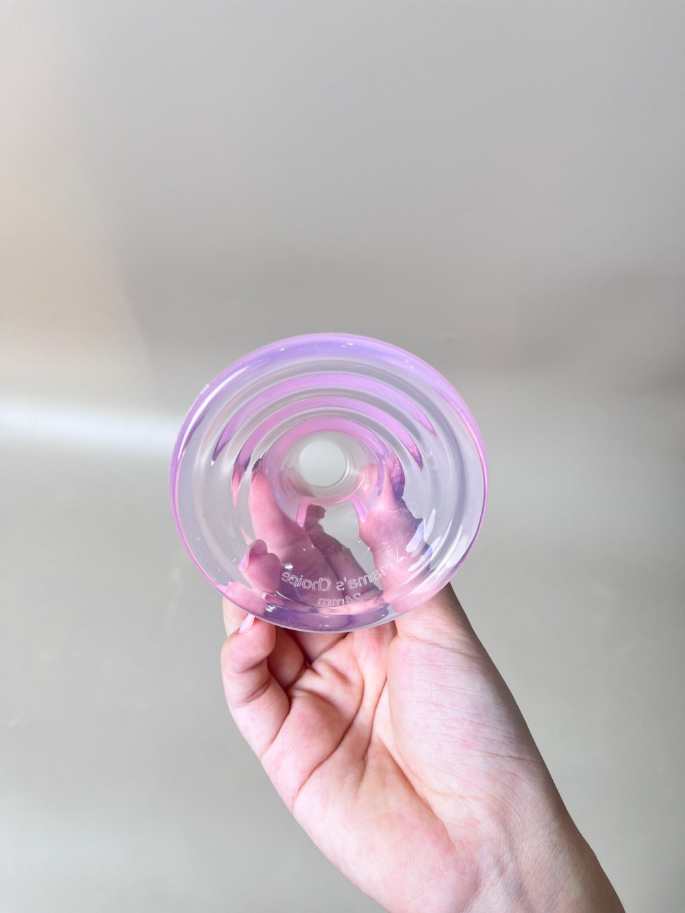 Set 2 phễu hút sữa silicone Mama’s Choice màu hồng size 24mm - Ảnh 5