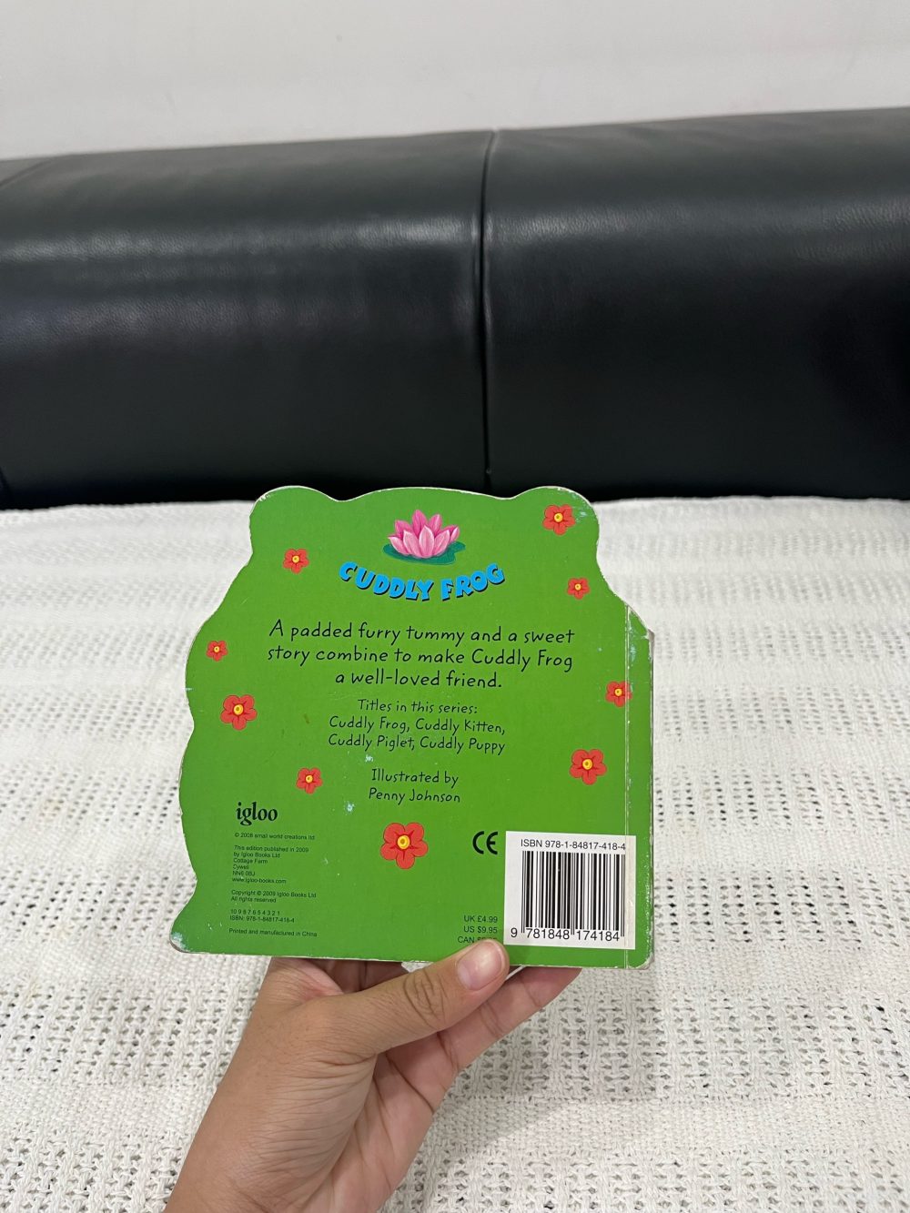 Set 3 cuốn sách tương tác Cuddly Frog, Alphaprints: Easter Fun và Making Friends - Ảnh 5