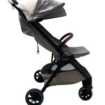 Xe đẩy Nuna trvl màu xám khung đen (size: 0m->22kg)
