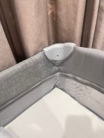 Giường cũi cho bé Joie Kubbie Sleep Foggy Gray (tối đa 9kg) - Ảnh 18