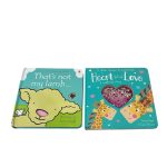 Set 2 cuốn sách Heart Full of Love và sách tương tác That’s not my lamb…
