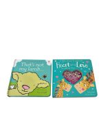 Set 2 cuốn sách Heart Full of Love và sách tương tác That’s not my lamb…