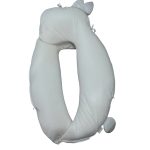 Gối thỏ Raras vải bamboo màu trắng ( size: 2m →2y)
