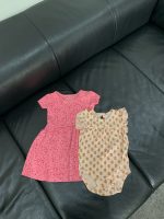 Set váy hoa xoè, body suit Mother Care, Carter's màu hồng, be (9-12m) - Ảnh 2