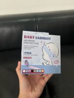 Bịt tai chống ồn Ear Muff màu hồng ( size: 0->36m, full box) - Ảnh 10